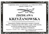 Krzyżanowska Zdzisława