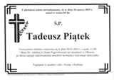 Piątek Tadeusz