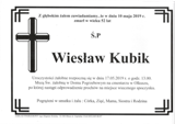 Kubik Wiesław