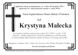 Krystyna Małecka
