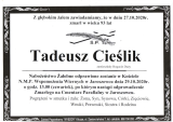 Tadeusz Cieślik