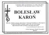 Bolesław Karoń