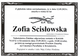 Zofia Scisłowska