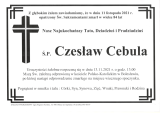Czesław Cebula