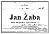 Jan Żaba