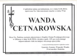 Wanda Cetnarowska
