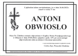 Antoni Obwiosło