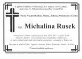 Michalina Rusek