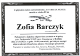 Zofia Barczyk