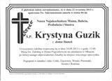 Guzik Krystyna