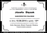 Ślęzak Józefa