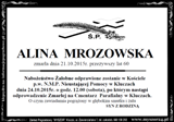 Mrozowska Alina