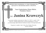 Krawczyk Janina