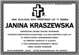 Kraszewska Janina