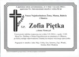 Piętka Zofia