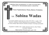 Wadas Sabina