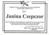 Czepczor Janina