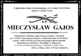 Gajos Mieczysław