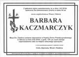 Kaczmarczyk Barbara