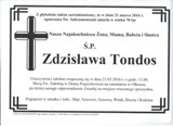 Tondos Zdzisława
