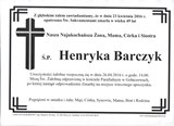 Barczyk Henryka