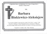 Binkiewicz Barbara