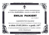 Paikiert Emilia