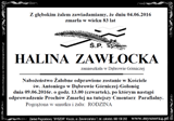 Zawłocka Halina