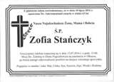 Stańczyk Zofia