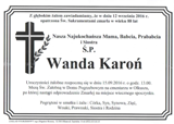 Karoń Wanda