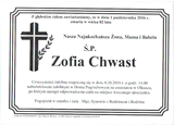 Chwast Zofia