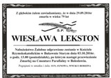 Lekston Wiesława