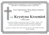 Krzemień Krystyna