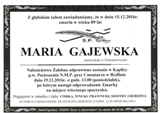 Gajewska Maria