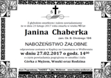Chaberka Janina