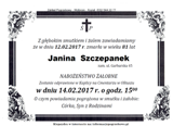 Szczepanek Janina