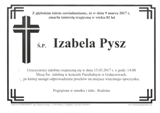 Pysz Izabela