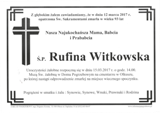 Witkowska Rufina