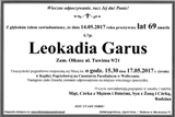 Garus Leokadia