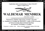 Mendrek Waldemar