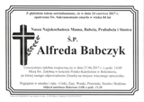 Babczyk Alfreda