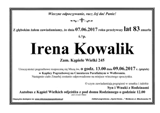 Kowalik Irena
