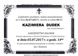 Dudek Kazimiera