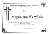 Weryńska Magdalena