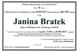 Bratek Janina