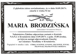 Brodzińska Maria