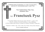 Pysz Franciszek