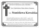 Kowalska Stanisława