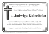 Kalecińska Jadwiga