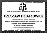 Dziatłowicz Czesław